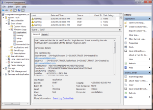 WindowsEventLog_Pin_warning