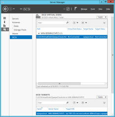 ServerManager_iSCSI_status