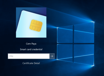 Using smart-card for local logon