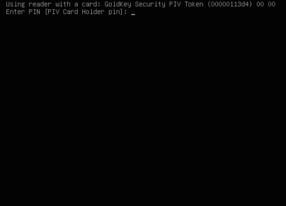 Prompt for smart-card PIN